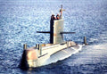 Sauro Class Diesel Electric Attack Submarine Italy A4 Photo Print