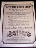 Save Fruit Crop Vintage Retro Advert Ads A4 Photo Print