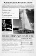 Savings Bonds Waterfall Vintage Retro Advert Ads A4 Photo Print