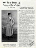 Savio Artist Vintage Retro Advert Ads A4 Photo Print