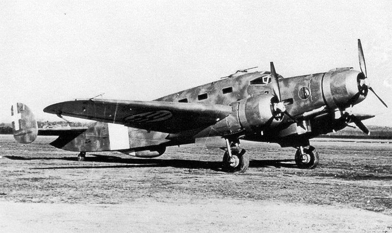 Savoia Marchetti Sm84 Bomber A4 Photo Print