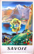 Savoie Vintage Advert A4 Photo Print