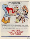 Saw Log Beagle Vintage Retro Advert Ads A4 Photo Print