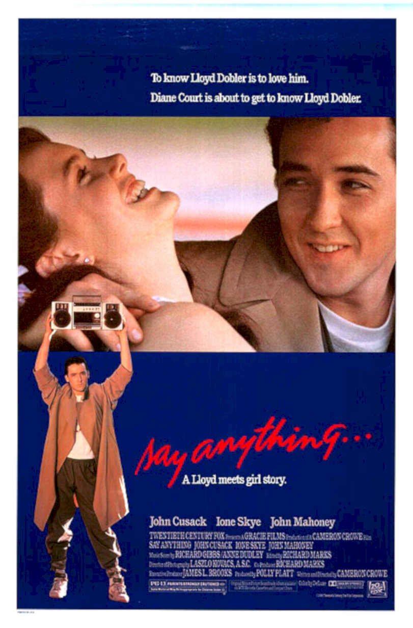 Say Anything Boombox Vintage Retro Advert Poster A4 Photo Print