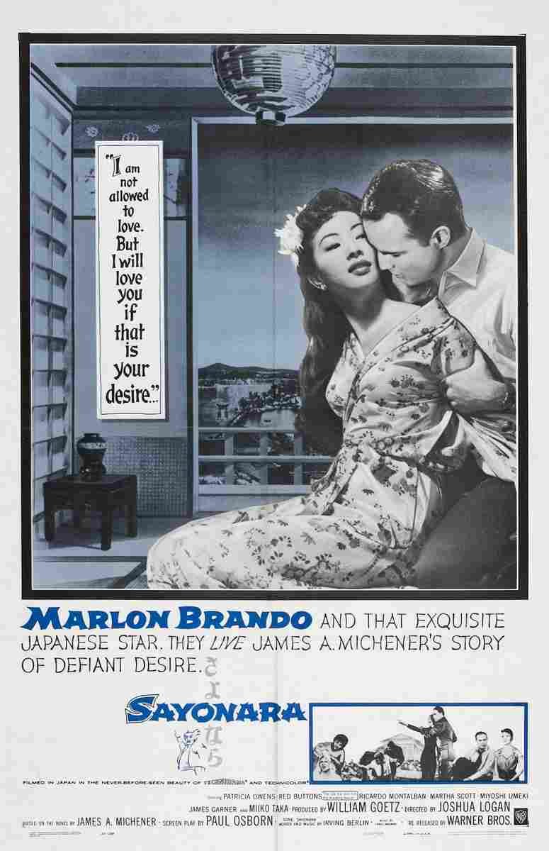 Sayonara 06  film star poster A4 Photo Print