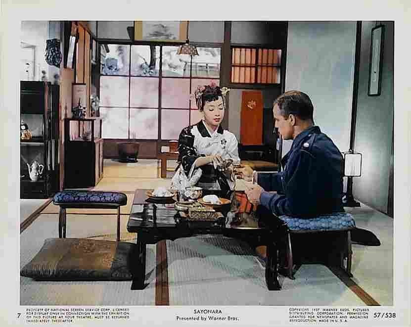Sayonara 08  film star poster A4 Photo Print
