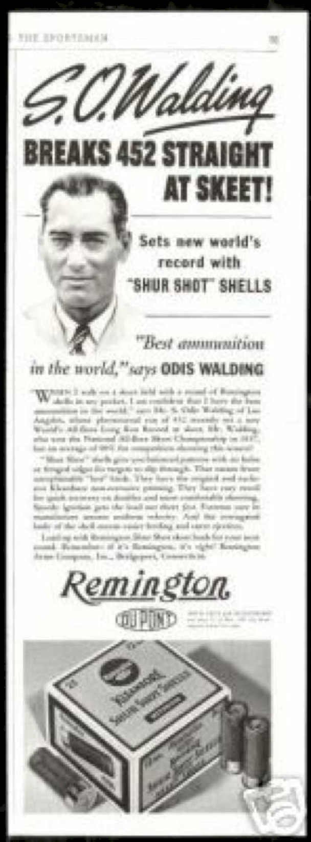 Sc Walding Skeet Vintage Retro Advert Ads A4 Photo Print