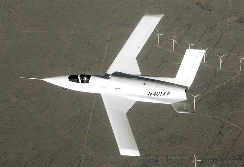 Scaled Composites Model 401 Experimental Aircraft United States A4 Photo Print