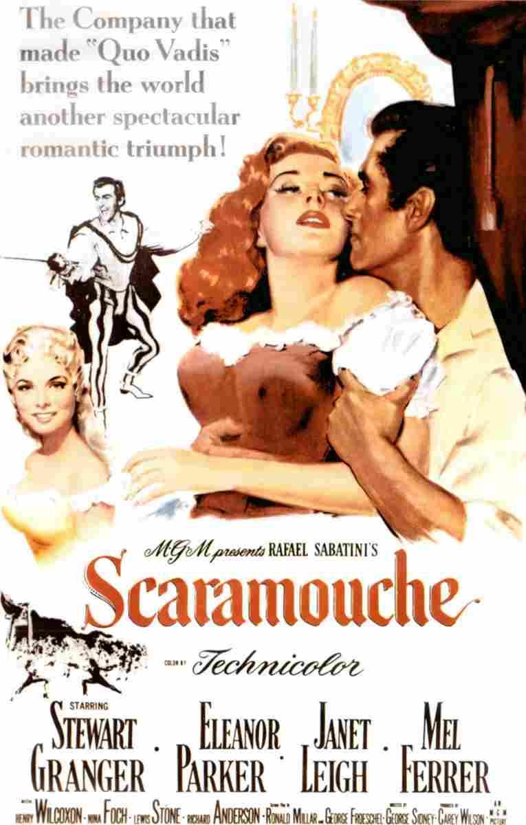 Scaramouche 01  film star poster A4 Photo Print