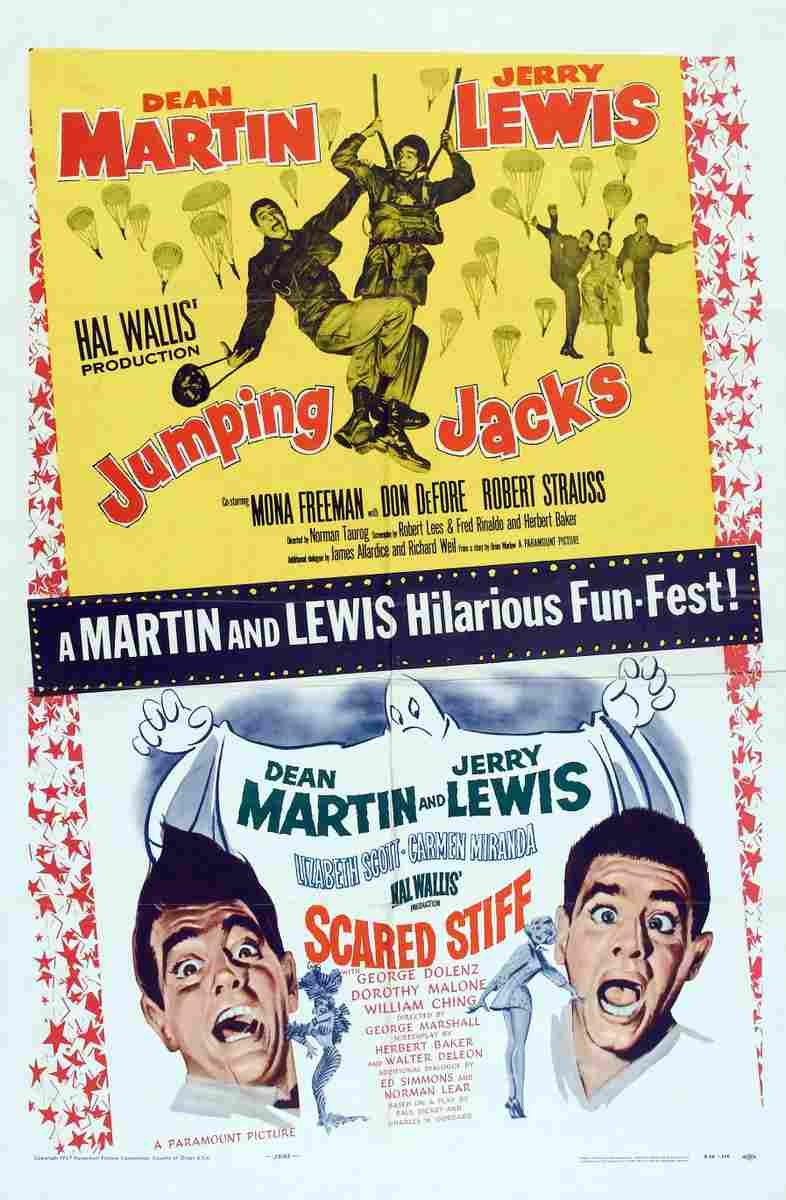 Scared Stiff 1953 05  film star poster A4 Photo Print