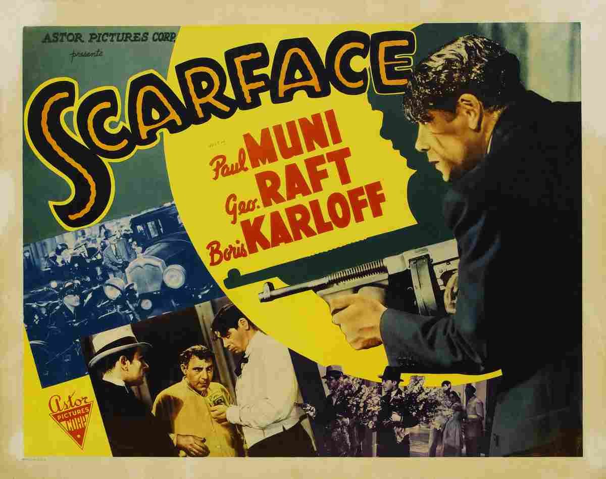 Scarface 1932 07  film star poster A4 Photo Print