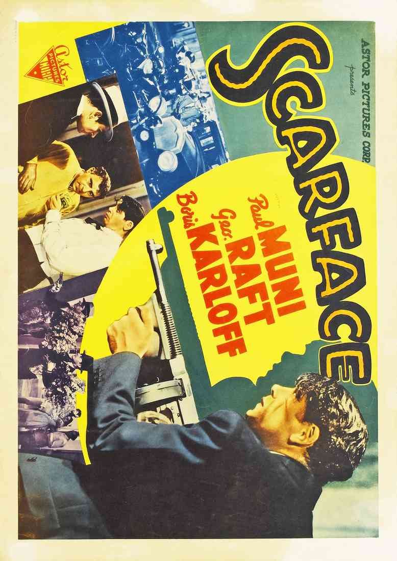 Scarface 1932 07 Film A4 Photo Print