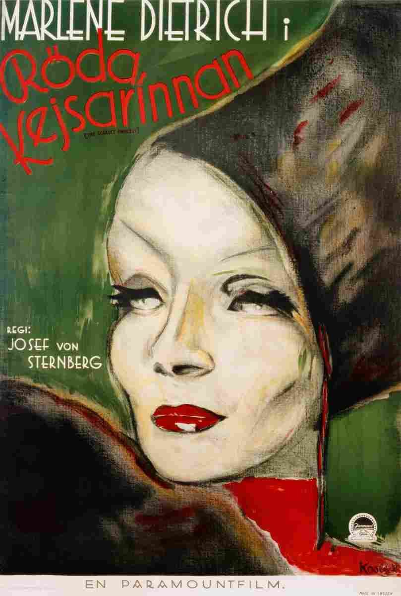 Scarlet Empress The 11  film star poster A4 Photo Print