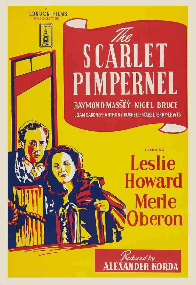Scarlet Pimpernel The 1934 01 Film A4 Photo Print