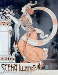 ScenaIndianGirl Advert A4 Photo Print