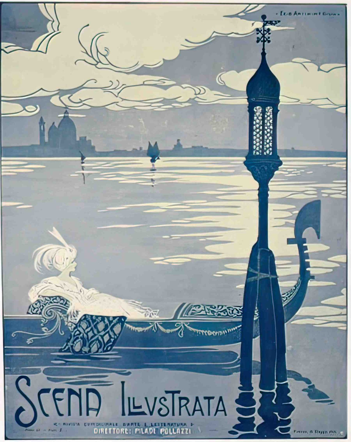ScenaVenise Advert A4 Photo Print