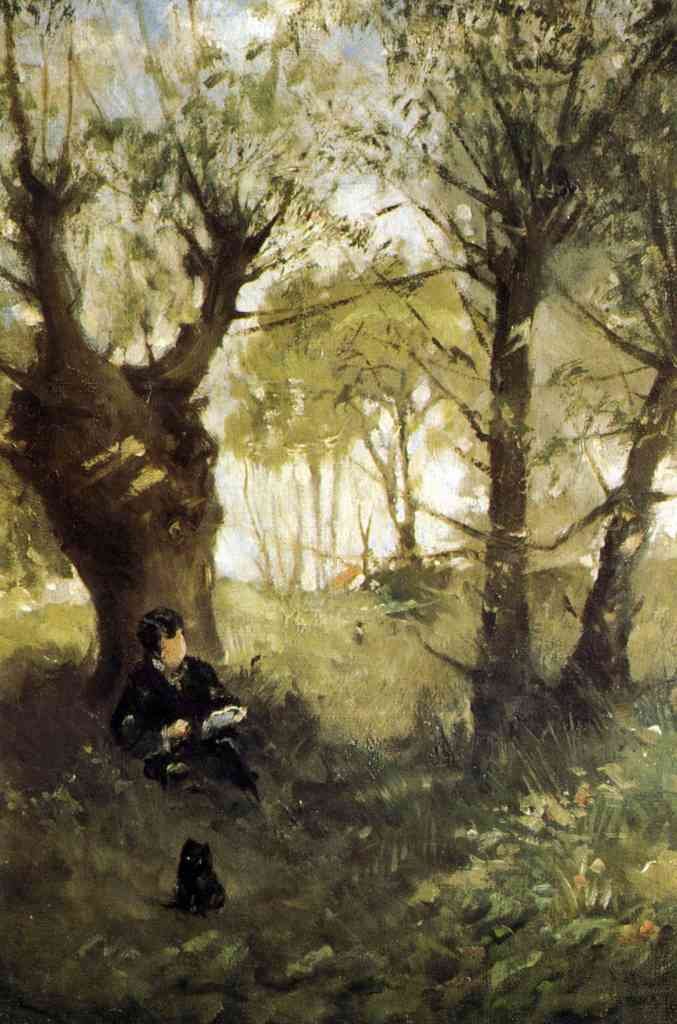 Scene In Auvers Morisot A4 Photo Print