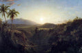 Scene In The Andes Frederick Edwin Church A4 Photo Print