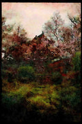Scenic Japan 249044 Garden Path, Koriyama Castle A4 Limited Edition Watercolour Print