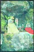 Scenic Japan 249050 Remembering Children, Nara Prefecture A4 Limited Edition Watercolour Print