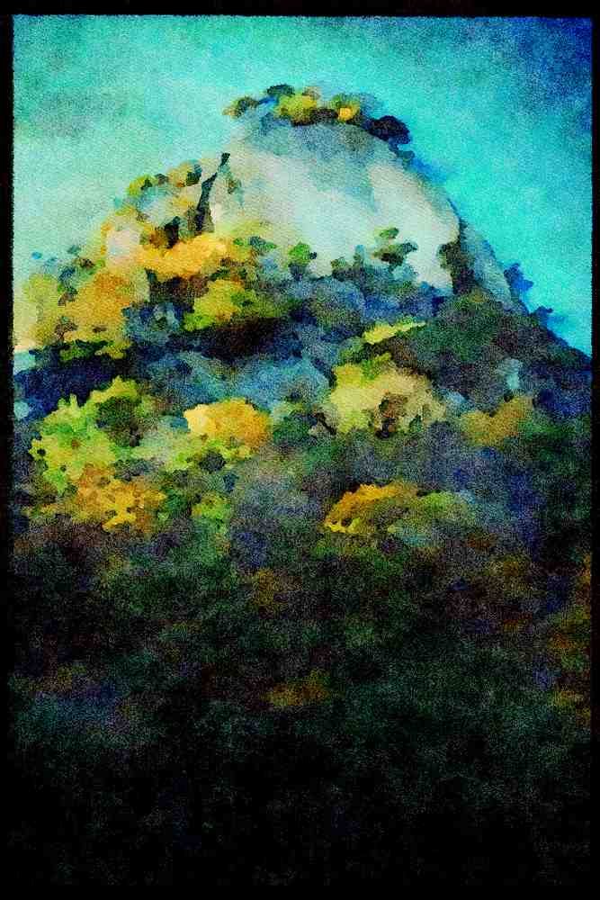 Scenic Japan 249058 Shosenkyo Gorge In Autumn A4 Limited Edition Watercolour Print