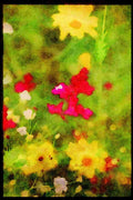 Scenic Japan 249063 Wildflowers, Nara Prefecture A4 Limited Edition Watercolour Print