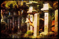 Scenic Japan 249078 Deer In Nara Park A4 Limited Edition Watercolour Print