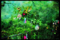 Scenic Japan 249080 Ornaments In The Trees A4 Limited Edition Watercolour Print