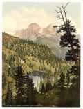 Schachensee Upper Bavaria Vintage A4 Photo Print