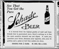 Schade Beer Label Vintage Retro Advert Ads A4 Photo Print