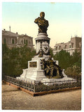 Scheffels Monument Karlsruhe Baden Vintage A4 Photo Print