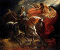 Scheffer Ary Macbeth Et Les Sorcieres A4 Photo Print