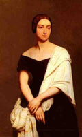 Scheffer Ary Portrait De Mme Frederick Kent A4 Photo Print