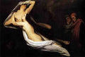Scheffer Ary The Ghosts Of Paolo And Francesca Appear To Dante And Virgil 1835 A4 Photo Print