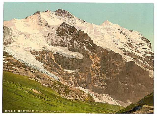 Scheidegg  Bernese Oberland 2 Vintage A4 Photo Print