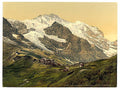 Scheidegg Hotel Jungfrau Bernese Oberland Vintage A4 Photo Print