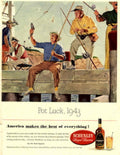 Schenley Royal Reserve 1940s Vintage Retro Advert Poster