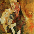 Schiele Egon 1890 1918 Death and Man 1911 A4 Photo Print