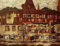 Schiele Egon 1890 1918 Houses with Drying Laundry 1917 A4 Photo Print