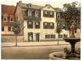Schillers House Weimar Thuringia Vintage A4 Photo Print