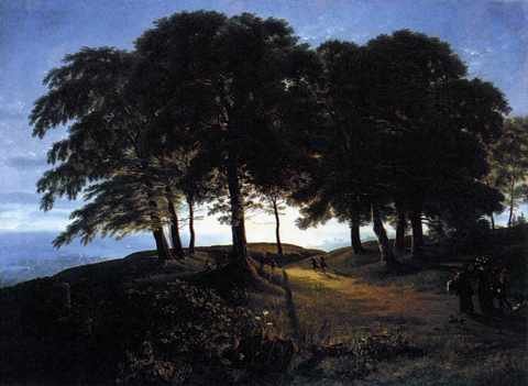 Schinkel Karl Friedrich Morning A4 Photo Print