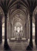 Schinkel Karl Friedrich Study For Monument To Queen Louise A4 Photo Print
