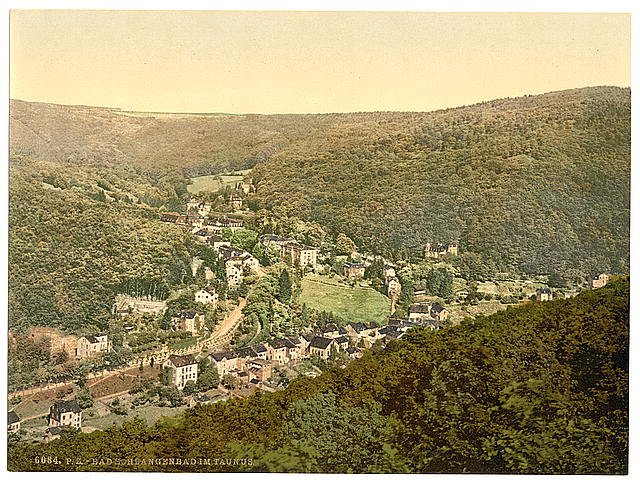 Schlangen Bad Hesse Nassau Vintage A4 Photo Print