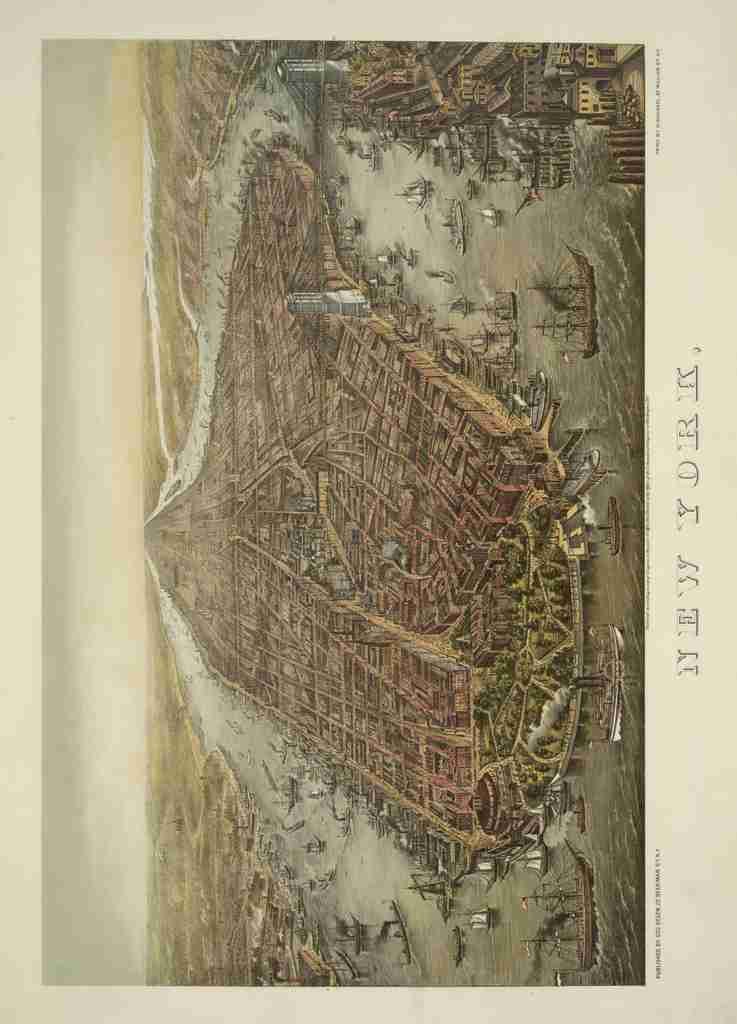 Schlegel George Print c1873 New York 1 A4 Photo Print