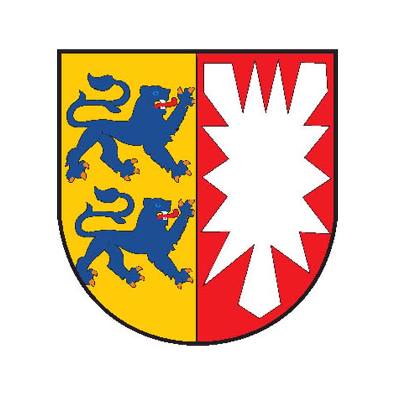 Schleswigholstein Coat Of Arms N1217 A4 Photo Print