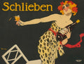 Schlieren Skate Wine Vintage Retro Advert Poster