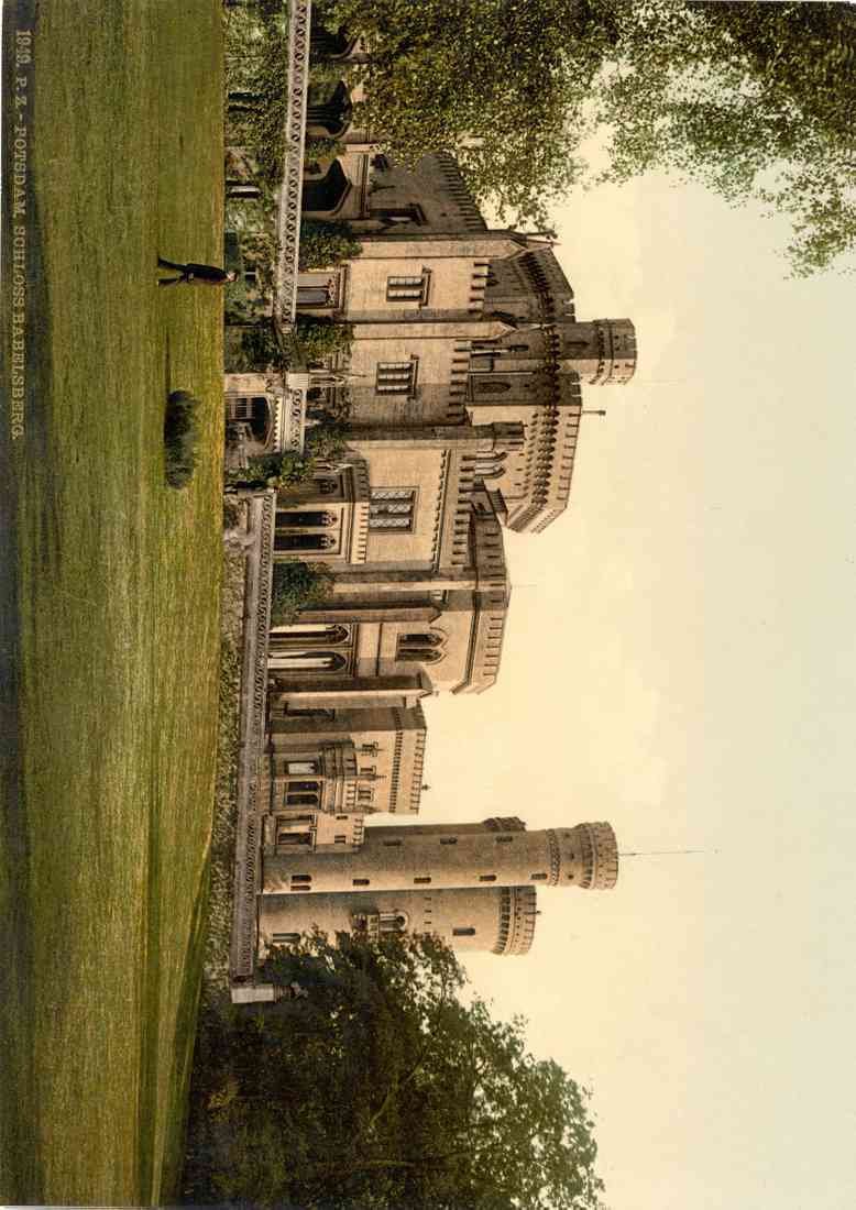 Schloss Babelsberg Potsdam Berlin 00363u A4 Photo Print