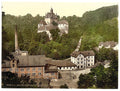 Schloss Kriebstein Waldheim Saxony Vintage A4 Photo Print