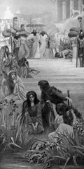 Schmalz Daughters Of Judah In Babylon 1892 A4 Photo Print