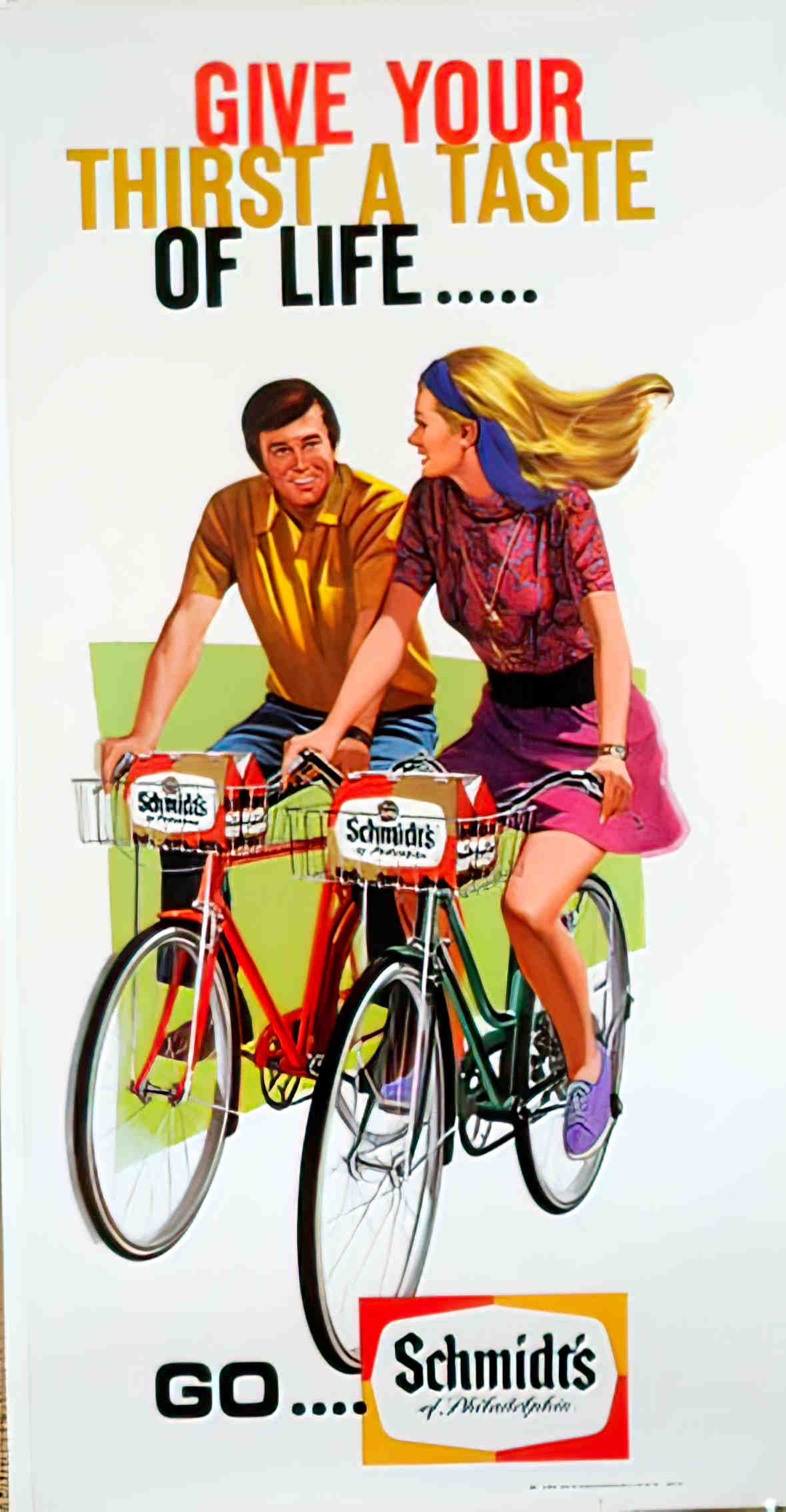 SchmidtsBicycle Advert A4 Photo Print